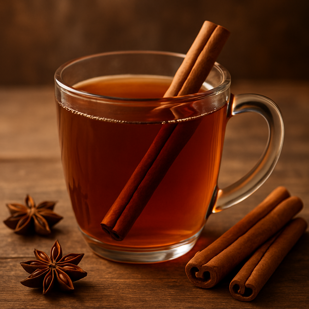 Cinnamon Tea, Hot or Iced.(Makes 50 cups)