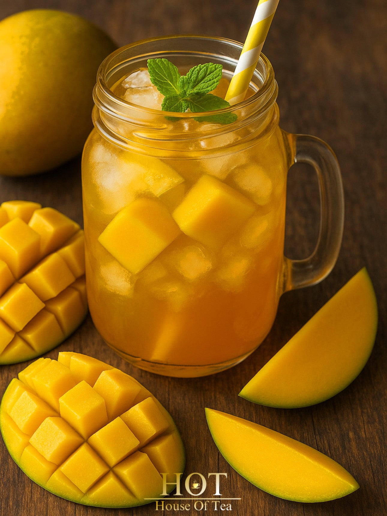 Mango Tea Blend, Hot or Iced.(Makes 50 cups)