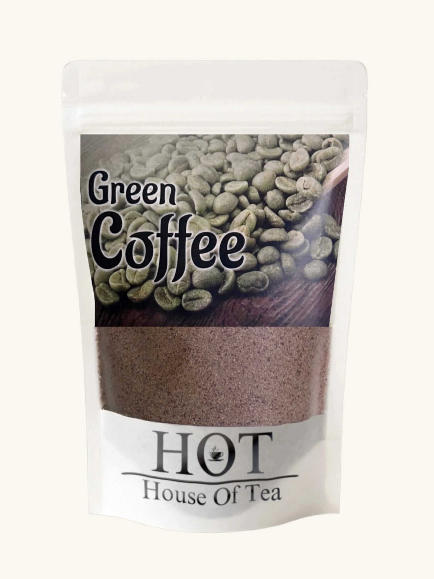 Ground Green Coffee, Hot or Iced.(Makes 50 cups)