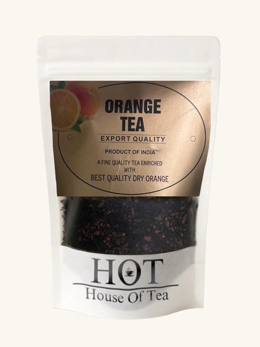 Orange Tea Blend, Hot or Iced.(Makes 50 cups)